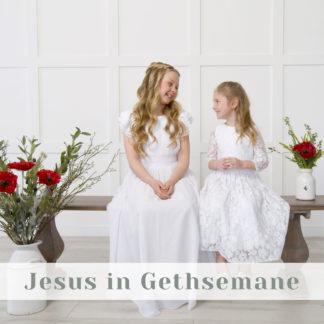 girls on bench gethsemane